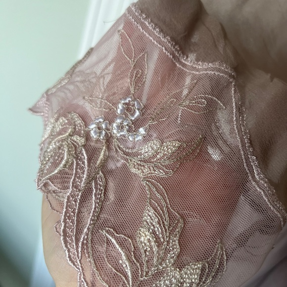 LISE CHARMEL Frission Vegetal Robe and Chemise Set M - Picture 10 of 14